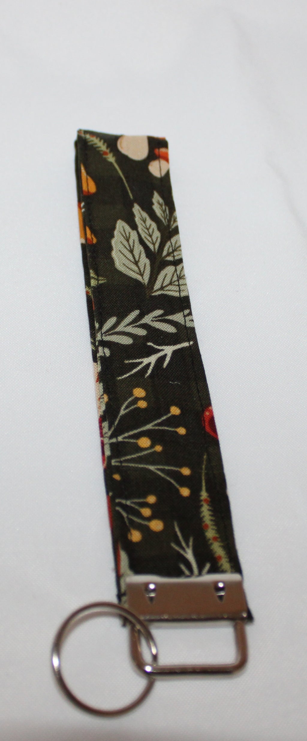 Mushroom Meadow Wristlet Keychain